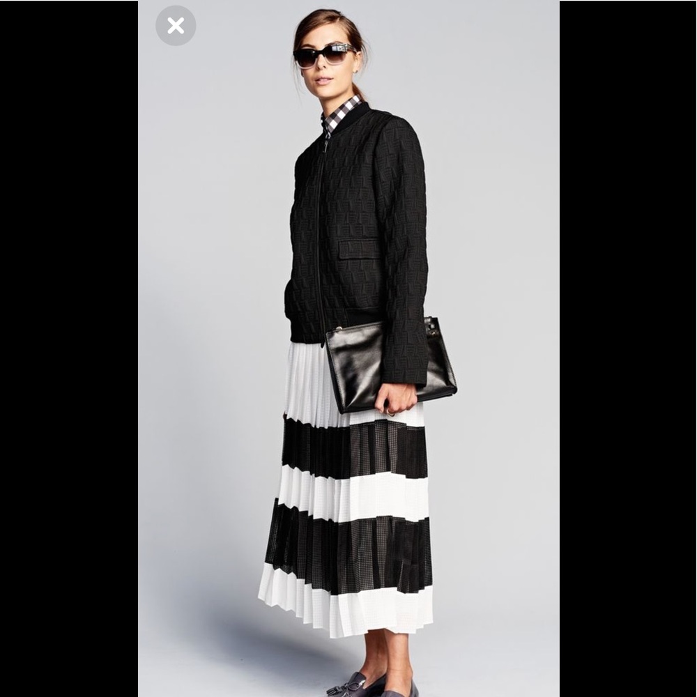 Banana Republic Black and White Skirt, Fully Lined